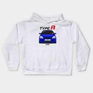 Civic EP3 Type R Blue Kids Hoodie